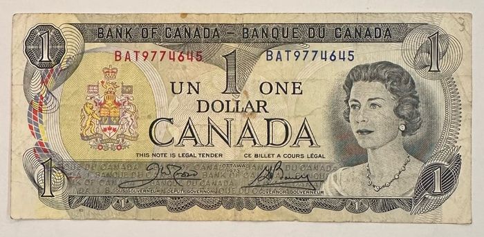 Canada 1 Dollar 1973 Banknote
