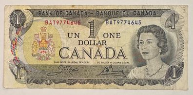 Canada 1 Dollar 1973 Banknote