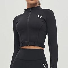 Brand NEW Firm Abs Full-zip Cropped Jacket, size M