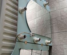Light up dressing table mirror