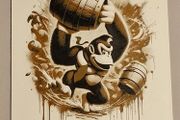 Donkey Kong 3d printed picture