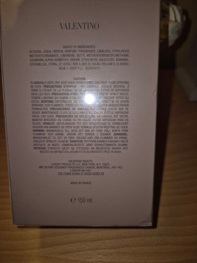 Valentino Uomo 150ml Eau De Toilette Spray, AV
