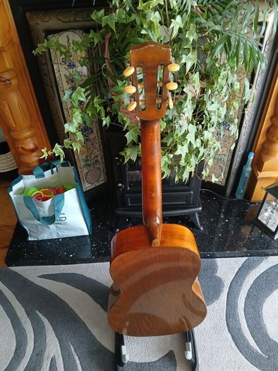 Vintage era Hondo Acoustic and bag