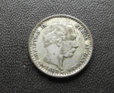 1899 Denmark. Christian IX. Silver 10 ore. Nice Condition!