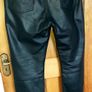 Mens Leather JEANS Image 3