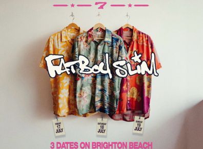 Fatboy slim - Big beach boutique concert 18th July Concert Ticket