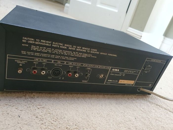 aiwa cassette deck