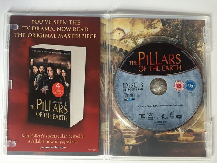 The Pillars Of The Earth [2010] [Complete Series] [DVD TV Boxsets]
