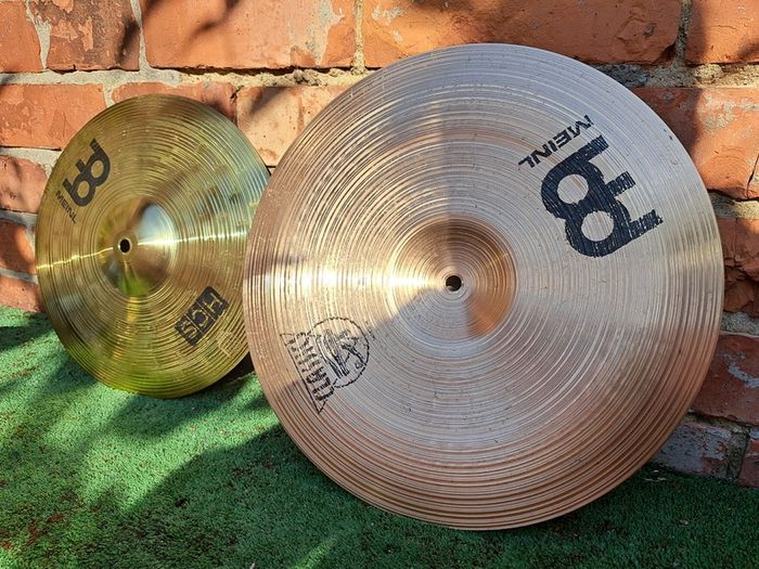 Meinl Cymbal stack (Classic + HCS)