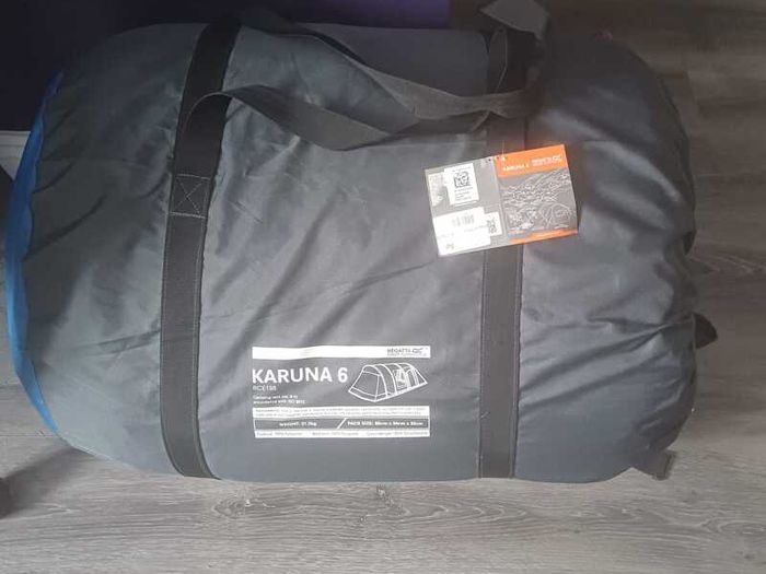 Regatta Karuna 6 tent unused due to size