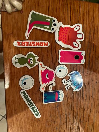 Monsters fridge magnets