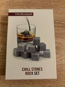 Brand New Chill Stones Rock Set
