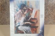 Vintage MB 2000 piece Jigsaw puzzle 2001 Auguste Renoir La lecon de musique BRAND NEW SEALED