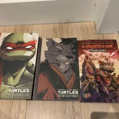 TMNT comics and figures