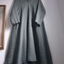 Oska Style khaki green linen dress size uk 14 Image 2