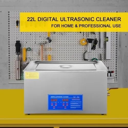 22L Ultrasonic Cleaner Machine Stainless Steel Ultrasonic Cleaning Machine Digital Heater Timer Jewelry Cleaning for Commercial Personal Home Use(22L)
