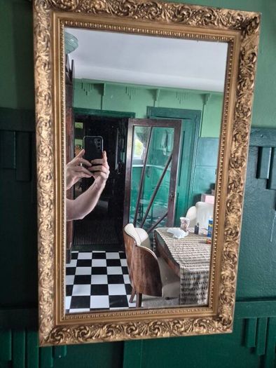 Mirror Vintage ornate Gold framed vintage mirror
