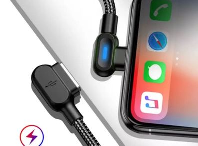 Long Original 2M 8 Pin Charger USB Cable for iPhone 12 7 11 8 6S Plus XS XR 5S