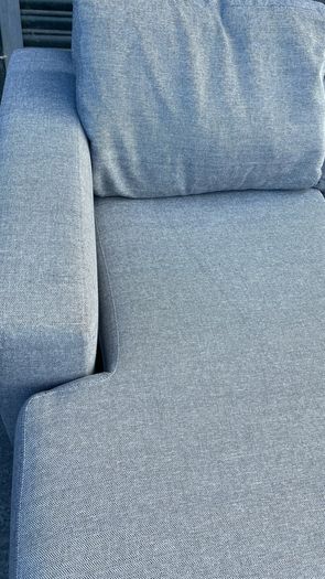Grey Corner L sofa/couch