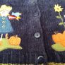 Halloween navy cardigan baby lovely detail tag attached Image 2
