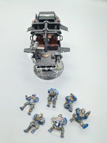 Warhammer 40k Land Speeder Storm Space Marines