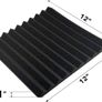 NEW SALE | 12-Pack Acoustic Foam Panels, 1" X 12" X 12" Studio Soundproof Wedge Image 3