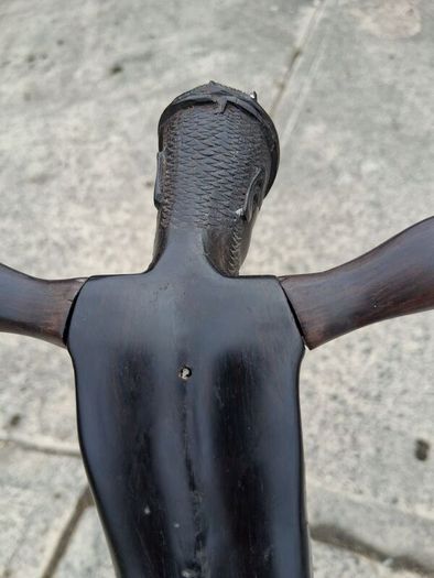 Mid Century Ebony African Corpus Christ