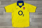 Genuine Vintage 2003 Nike Arsenal London Away Jersey Shirt Mens S/M