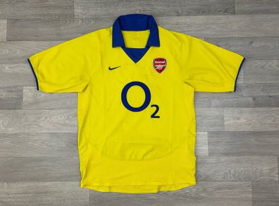 Genuine Vintage 2003 Nike Arsenal London Away Jersey Shirt Mens S/M