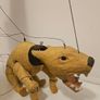 Angry Dog Handmade Wooden Marionette Image 7