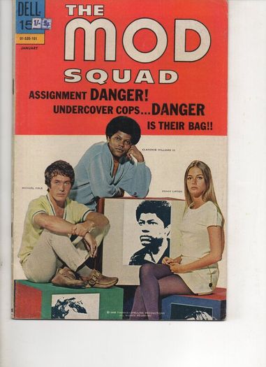 The Mod Squad #7 (1971) Dell Bronze Age Comic