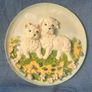 Decorative 3D dog wall plate Image 3
