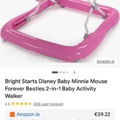 Minnie Mouse walker