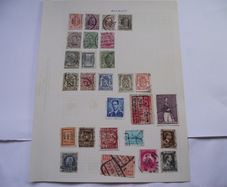 A Collection of Stamps from Belgium on loose pages