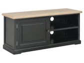 TV Cabinet Black 90x30x40 cm Wood