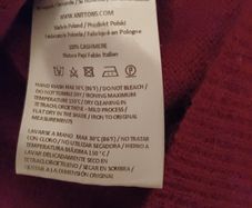 Cashmere V neck Jumper