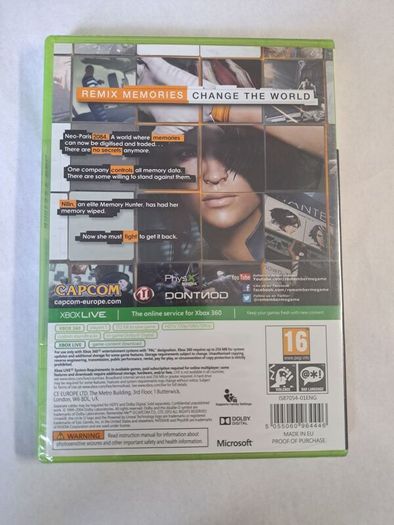 Remember Me (sealed) - Xbox 360