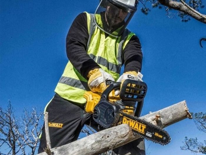 DeWALT 18V XR Cordless Brushless Triple Source Inflator Air Pump Compressor. DeWALT 18V XR Cordless Brushless Impact Wrench 1/2 Inch Drive. DeWalt 18V XR Cordless Brushless Chainsaw Pruning Saw