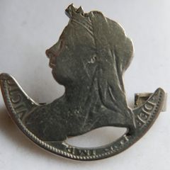 Antique 1898 Sterling Silver Broch 6,9g
