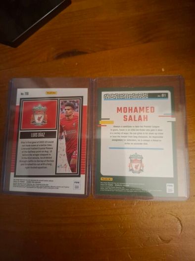 Liverpool fc cards (FREE POSTAGE )