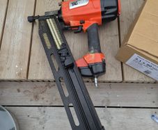 Tacwise framing nailer with nails