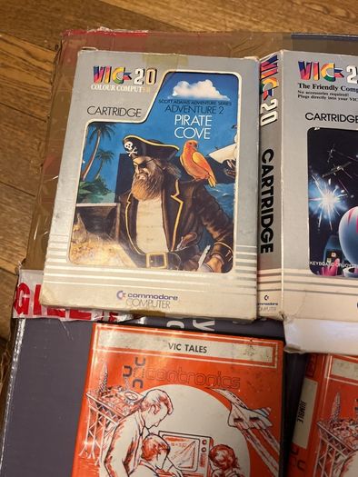 Ultimate Vintage Commodore VIC20 Lot. 5 Boxed Games, Hardware N Rare Cassettes UK PAL