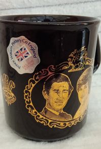 Vintage Commemorative Mugs Celebrating The Wedding Of Princess Diana Spencer To Prince Charles