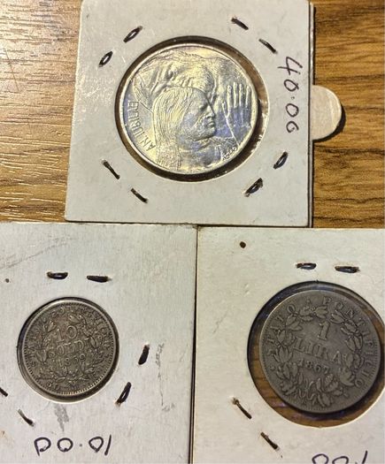 Silver Vatican coins