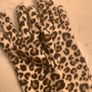 Animal Print Fleece Gloves Image 2