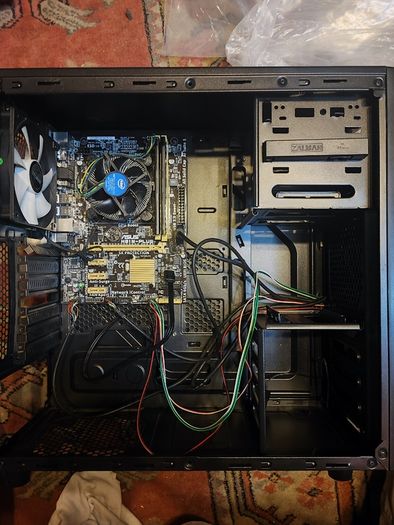 PC case & motherboard
