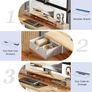 Electric Adjustable Height Desk, with 2 Fabric Drawers, 100x60cm Image 5