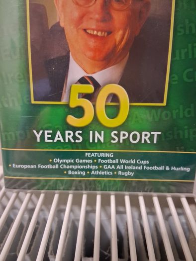 Jimmy Magee. 50 Years In Sport. Brand New In Factory Plastic DVD. Collect In Dublin Or Receive Via Post.