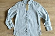 John Rocha linen rich  shirt, 6-7y
