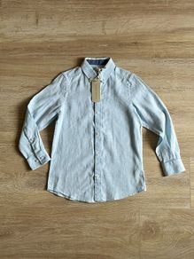 John Rocha linen rich  shirt, 6-7y